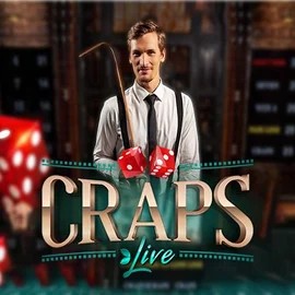 Live Craps by Evolution, showcased at skyhillscasino.at – game logo