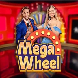 Mega Wheel slot visual from Pragmatic Play available on skyhillscasino.at