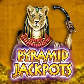Pyramid Jackpots online game logo by King Show Games on skyhillscasino.at