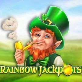 Rainbow Jackpots casino game by Red Tiger Gaming – featured logo at SkyHills Casino