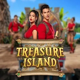 Treasure Island game by Pragmatic Play – logo hosted on SkyHills Casino